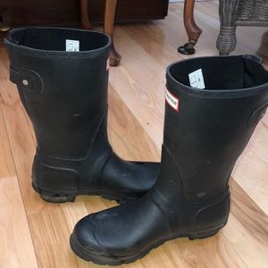 Hunter rain boots